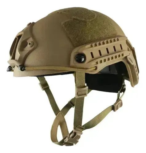 Casco Táctico Airsoft Paintball Rieles Montura