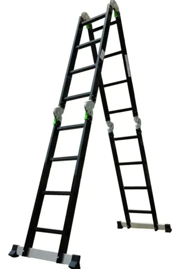 Escalera Plegable 4x4 Multifunción 4.6m Reforzada