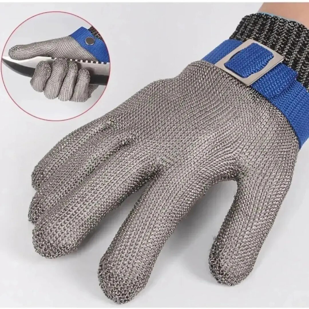 Guante Anti Corte Protector Resistente Y Reforzado