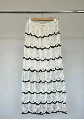 Set 2 Piezas Top Musculosa + Pollera Larga Mujer Femenino - Imagen 4