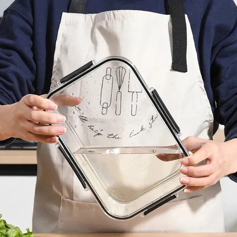 Contenedor Taper Hermetico Organizador De Alimentos 18cm - Imagen 5