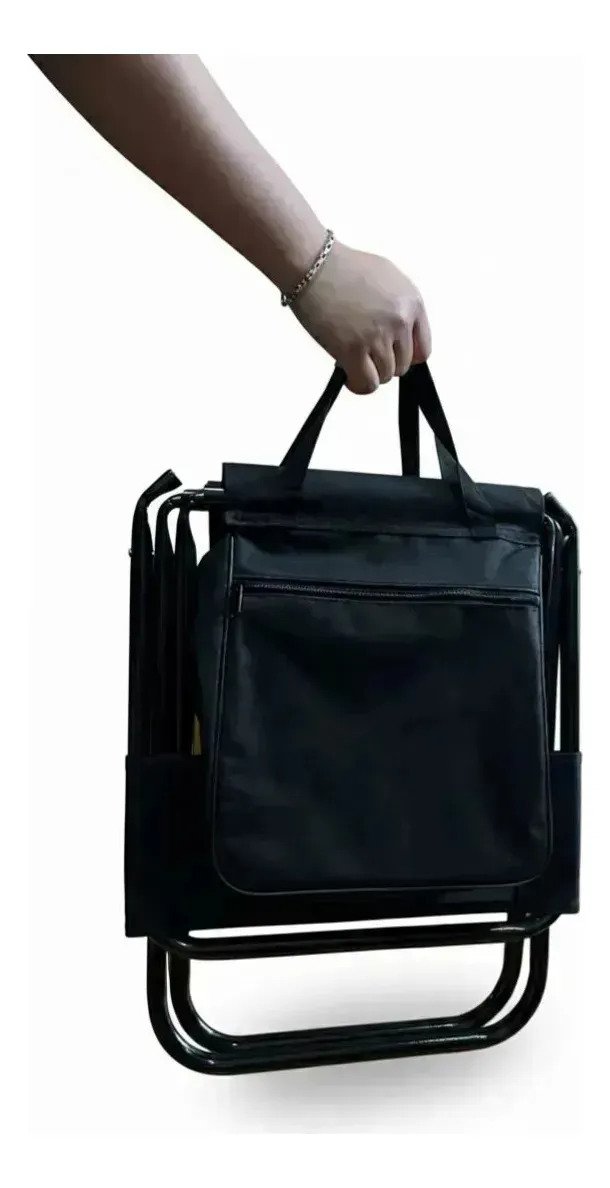 Silla De Camping Con Bolsa De Almacenamiento - Imagen 3