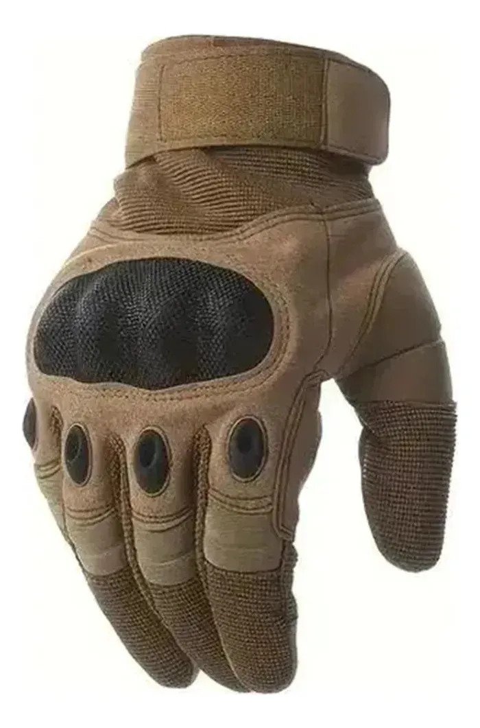 Guantes Tácticos Con Protección Nudillos Moto Trekking Xl - Imagen 2