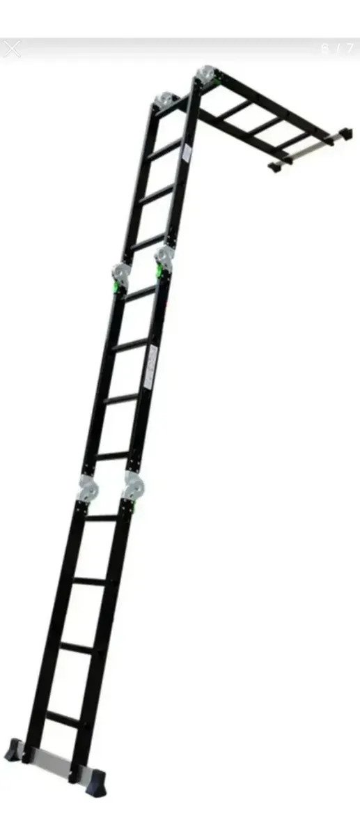 Escalera Plegable 4x4 Multifunción 4.6m Reforzada - Imagen 4