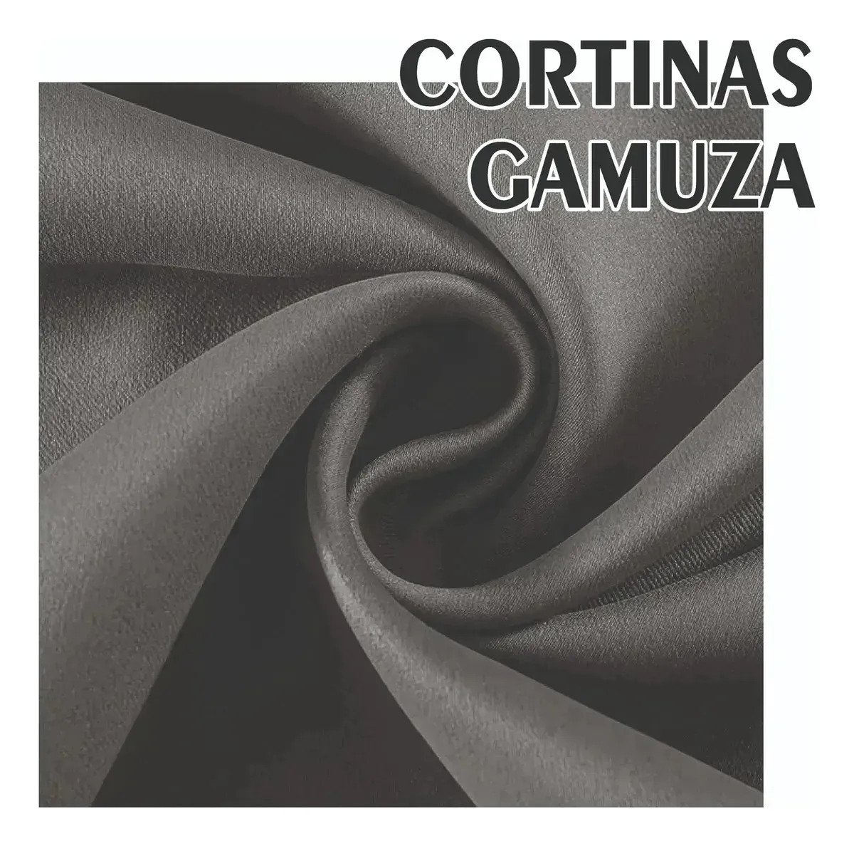 Cortina Blackout De Gamuza De 250x140 Cm - Imagen 3