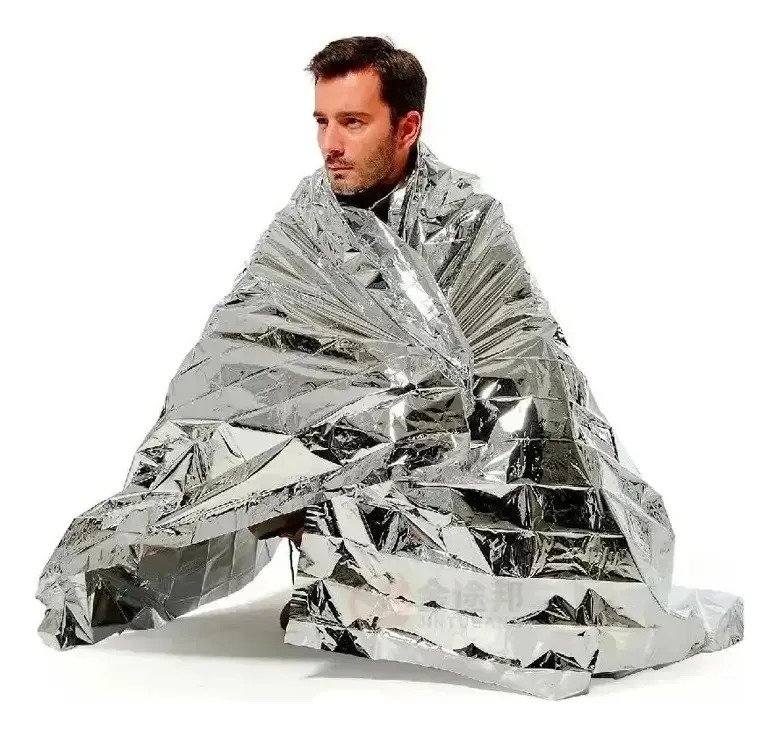 Manta Termica 210x130 Cm Emergencia Supervivencia Isotermica