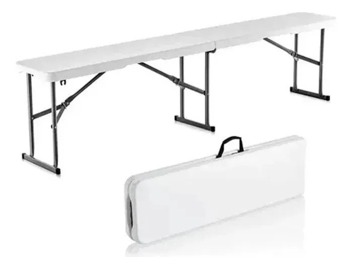 Banco Tipo Valija Plegable Reforzado De 180cm Camping