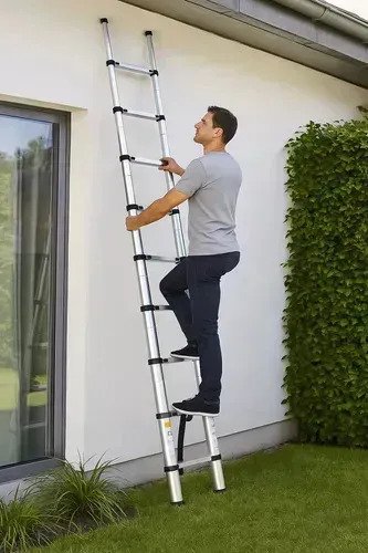 Escalera Telescopica Plegable Extensible Aluminio 3.2 Mts - Imagen 6