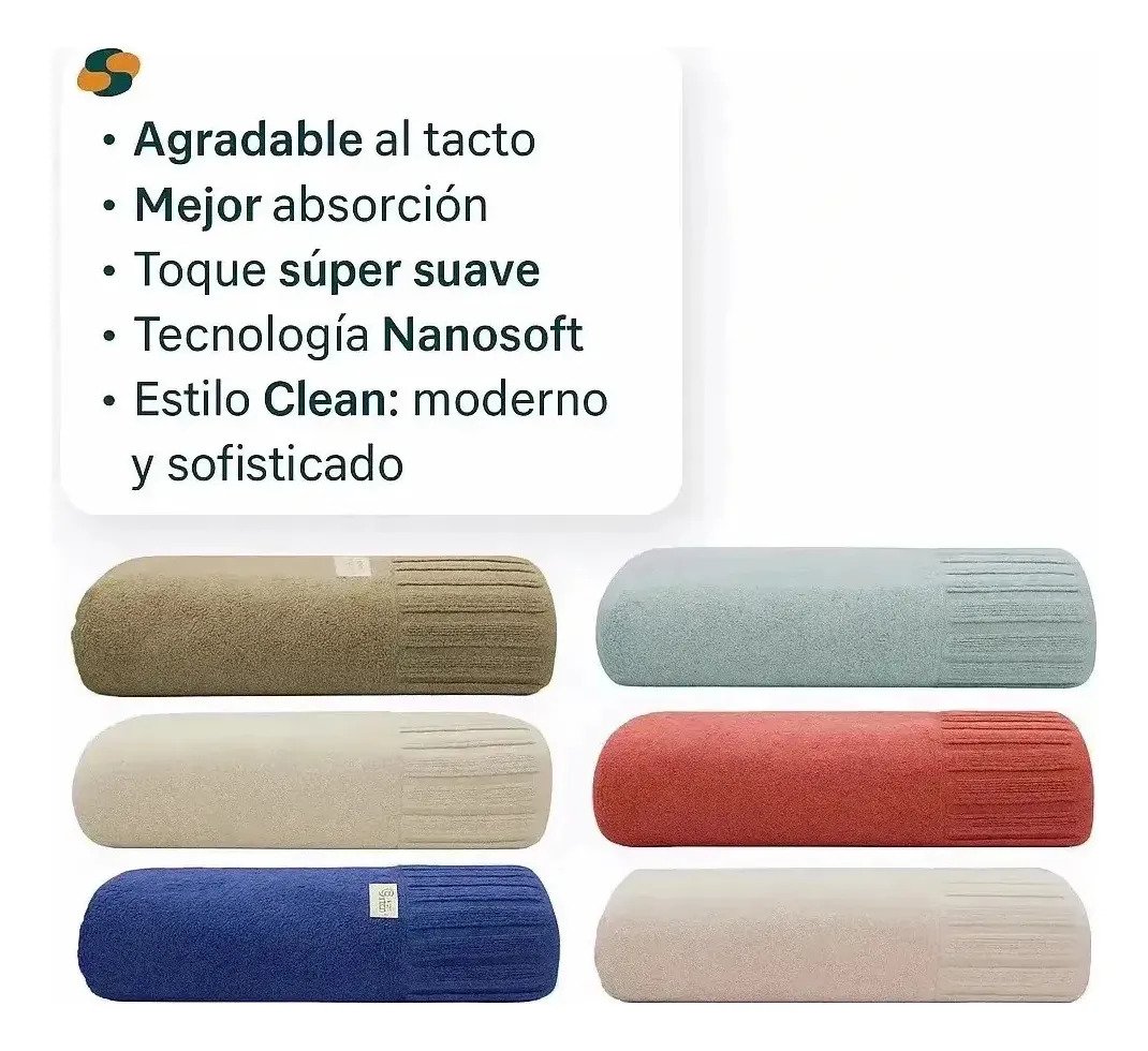 Pack De 2 Juegos De Toalla Y Toallón Premium 500 G - Imagen 2