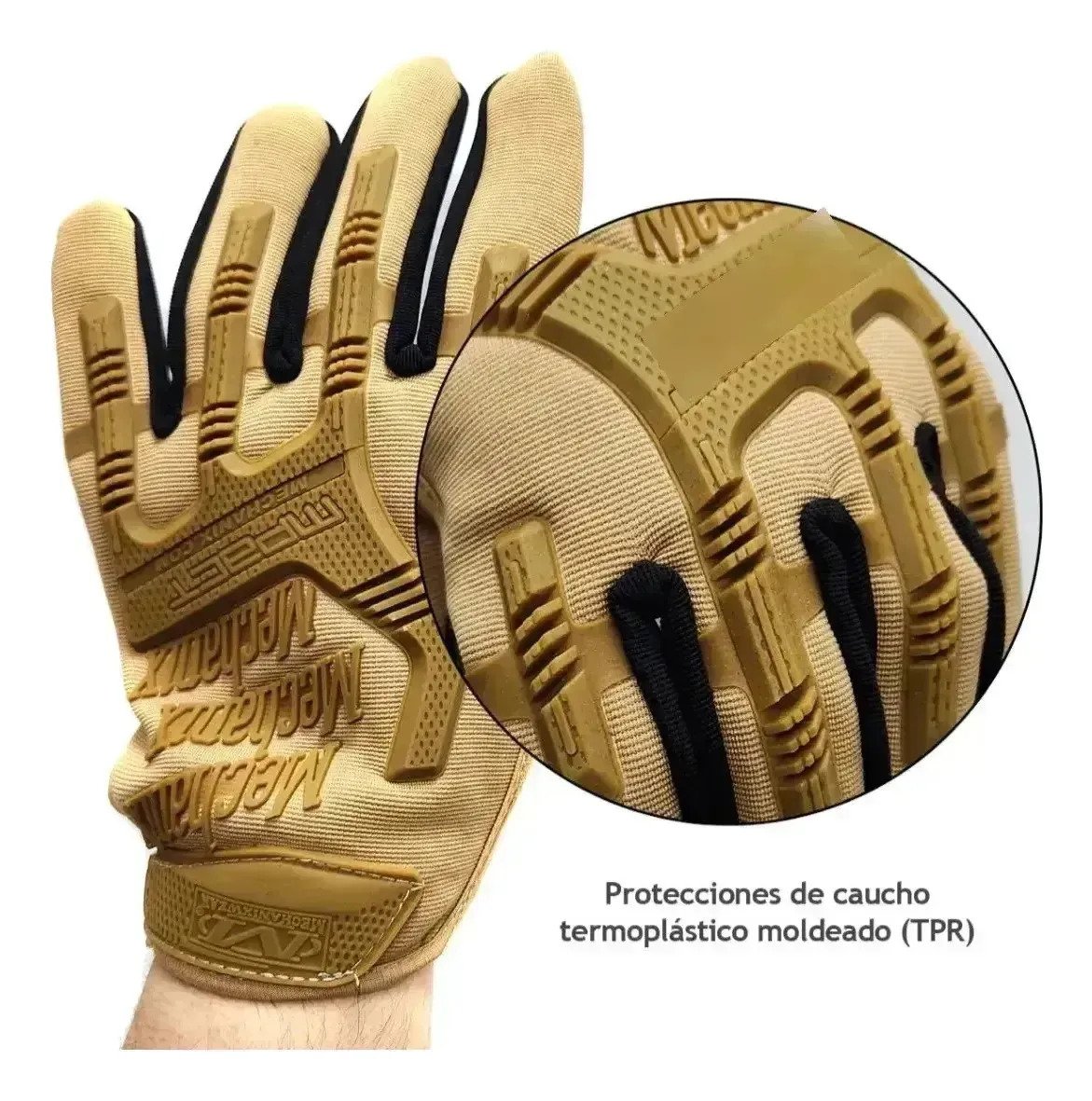 Guantes Tácticos Antideslizantes Para Moto - Imagen 3