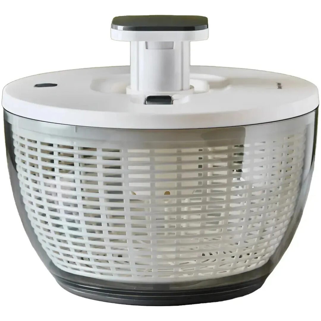 Secador De Verduras Manual Centrifugo 6l Escurridor Cocina