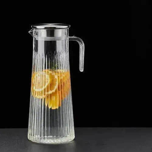 Jarra De Acrilico 1.6l Con 4 Vasos Frio Calor Irrompible - Imagen 2