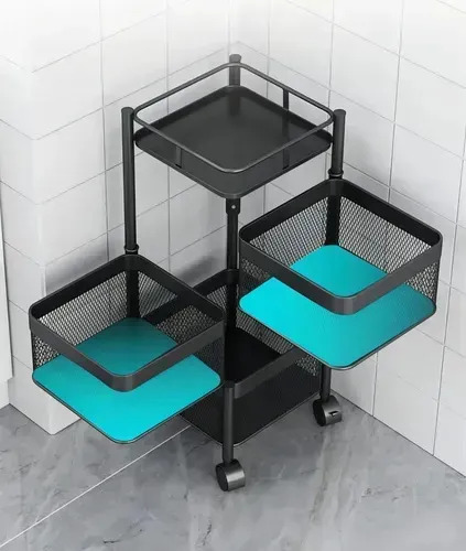 Carro Organizador 3 Niveles Estante Para Hogar Multiusos - Imagen 3