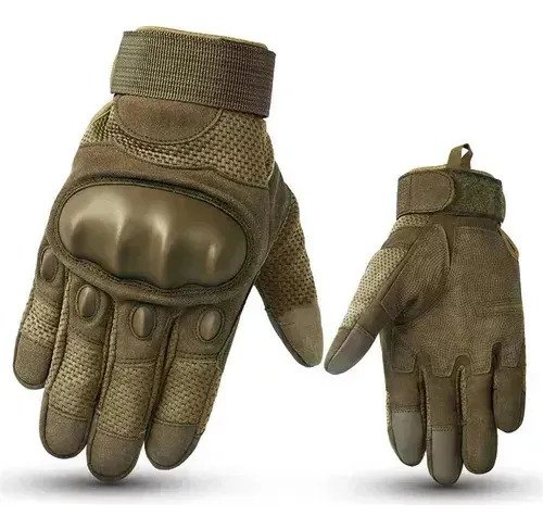 Guantes Tacticos Para Moto Dedo Largo Tactil Protección