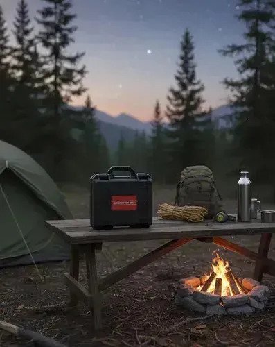 Kit Emergencia Supervivencia Camping Auto Táctico - Imagen 7