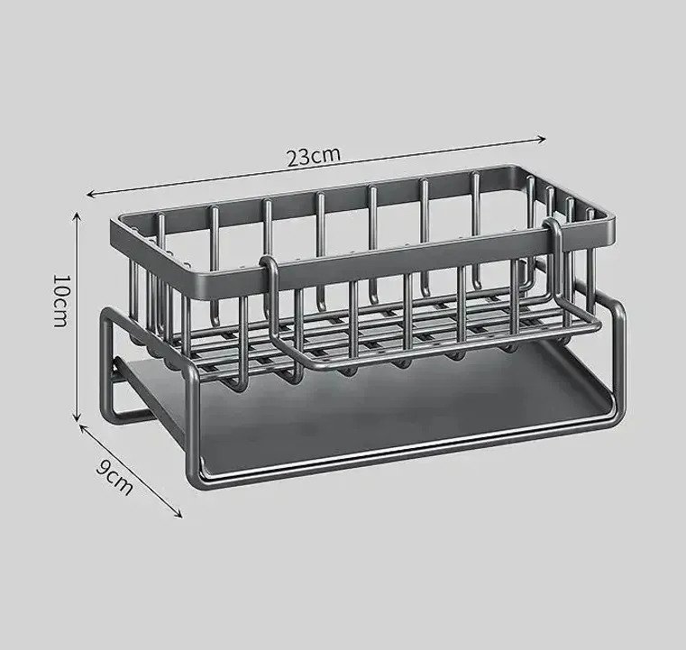 Organizador Bacha Pileta Cocina Con Toallero Porta Esponja - Imagen 2