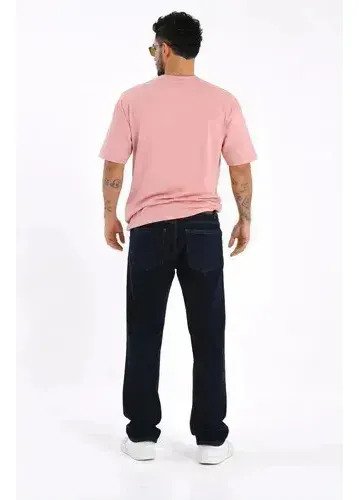 Jean Pantalon Hombre Denim Azul Oscuro Spandex Chupin Talles - Imagen 2