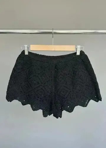 Set 2 Piezas T Short Pantalon + Chaleco Mujer Tejido Fem - Imagen 4