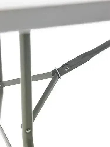 Mesa Plegable Valija 180 Cm Blanca Jardin Fiesta Reforzado Blanco - Imagen 6