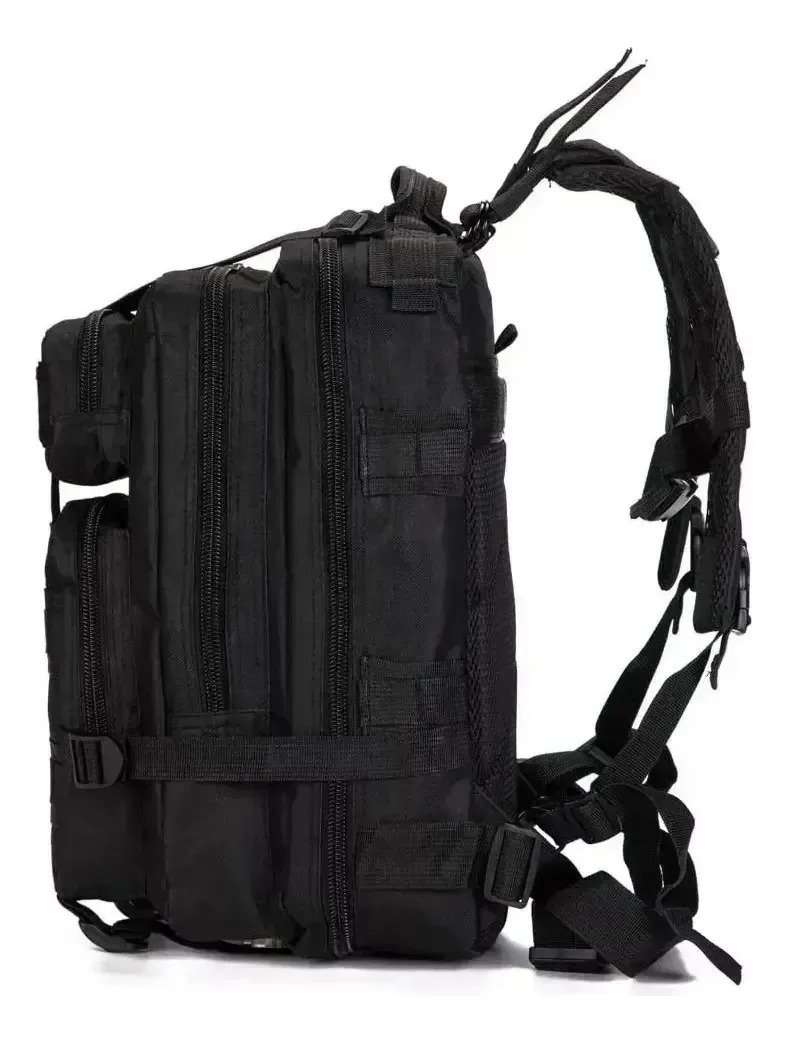 Mochila Tactica Militar Reforzada Camping Mochilero Bolso 25 - Imagen 3
