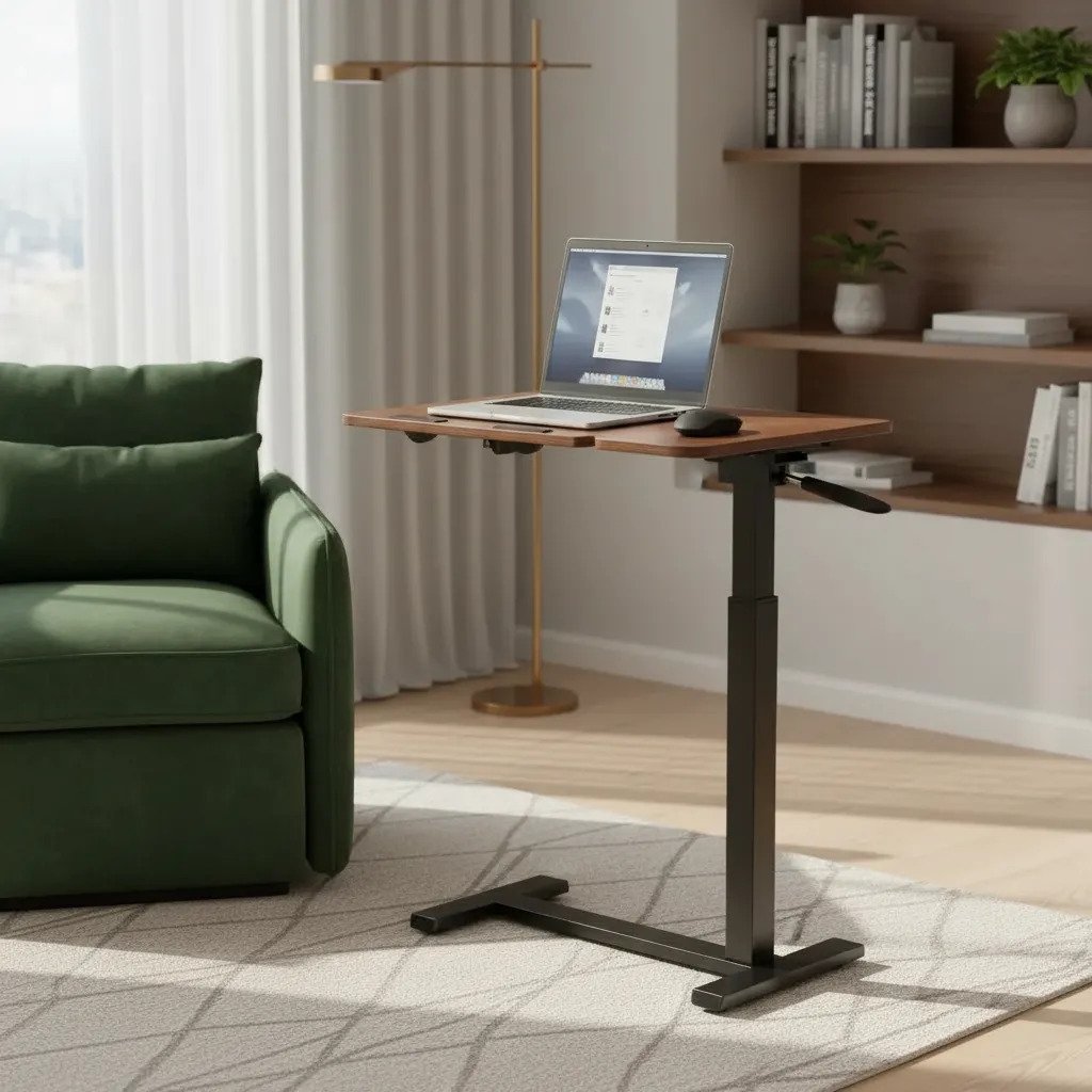 Mesa Hidraulica Plegable Regulable Laptop Notebook Cama