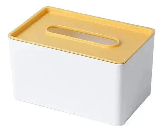 Caja Porta Pañuelos Tissue Box De Plástico Moderna - Imagen 2