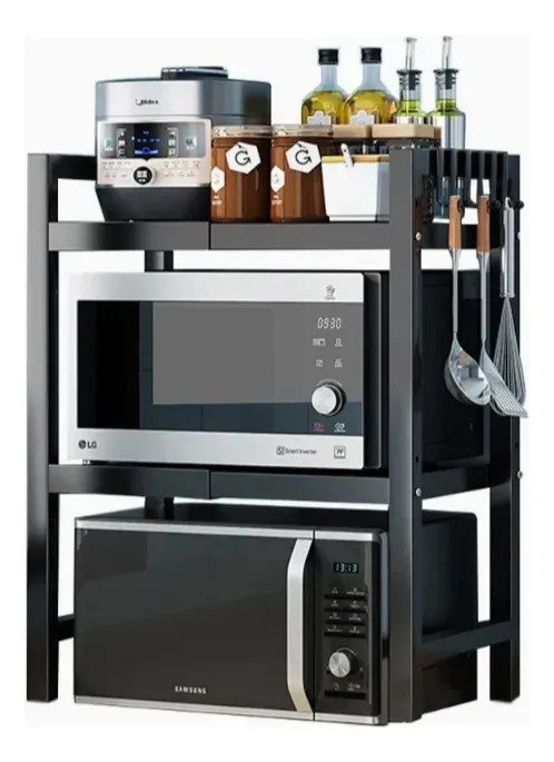 Estante Microondas Horno Doble Organizador Cocina Extensible - Imagen 5