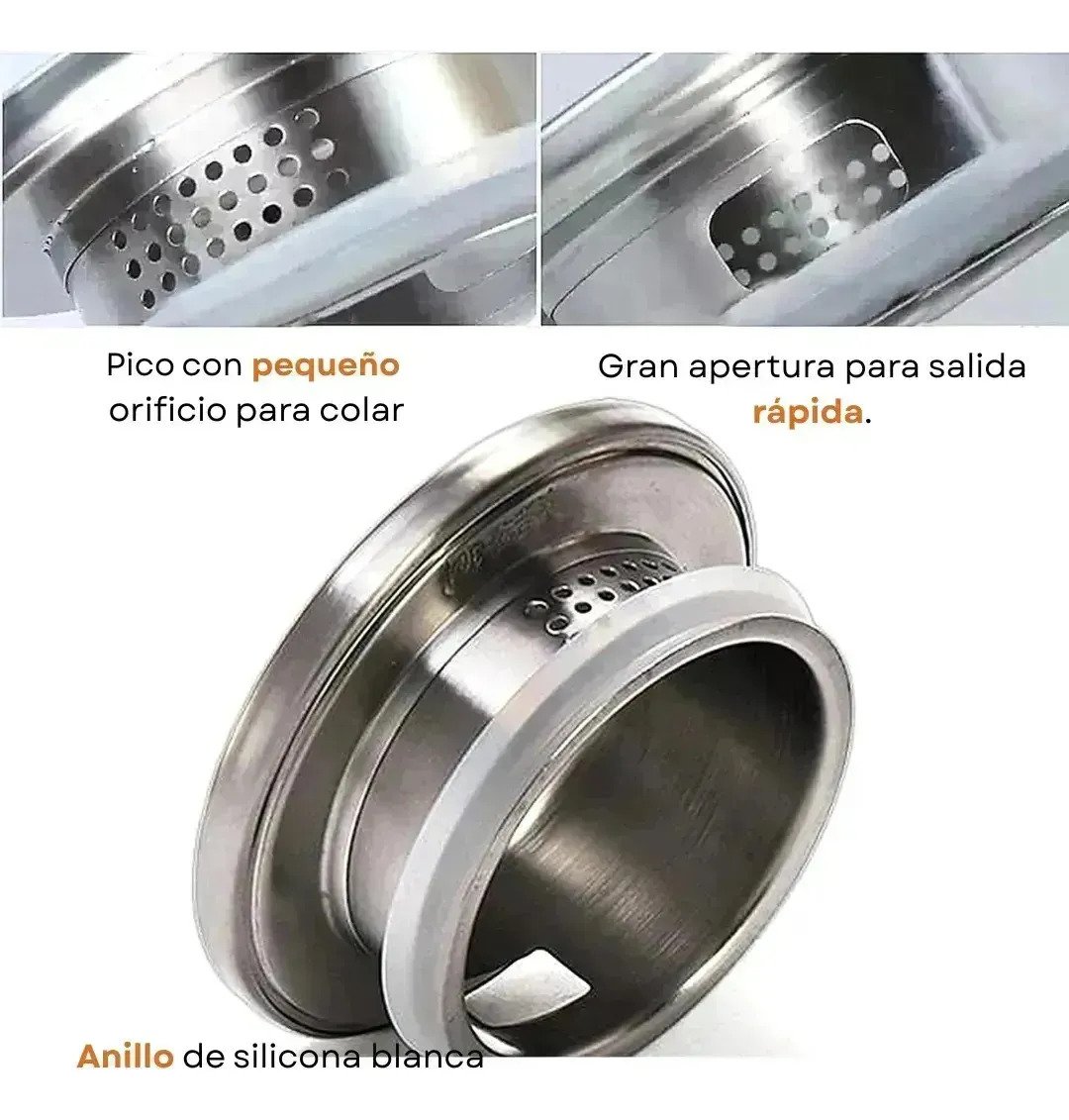 Jarra De Acrilico 1.6l Con 4 Vasos Frio Calor Irrompible - Imagen 4
