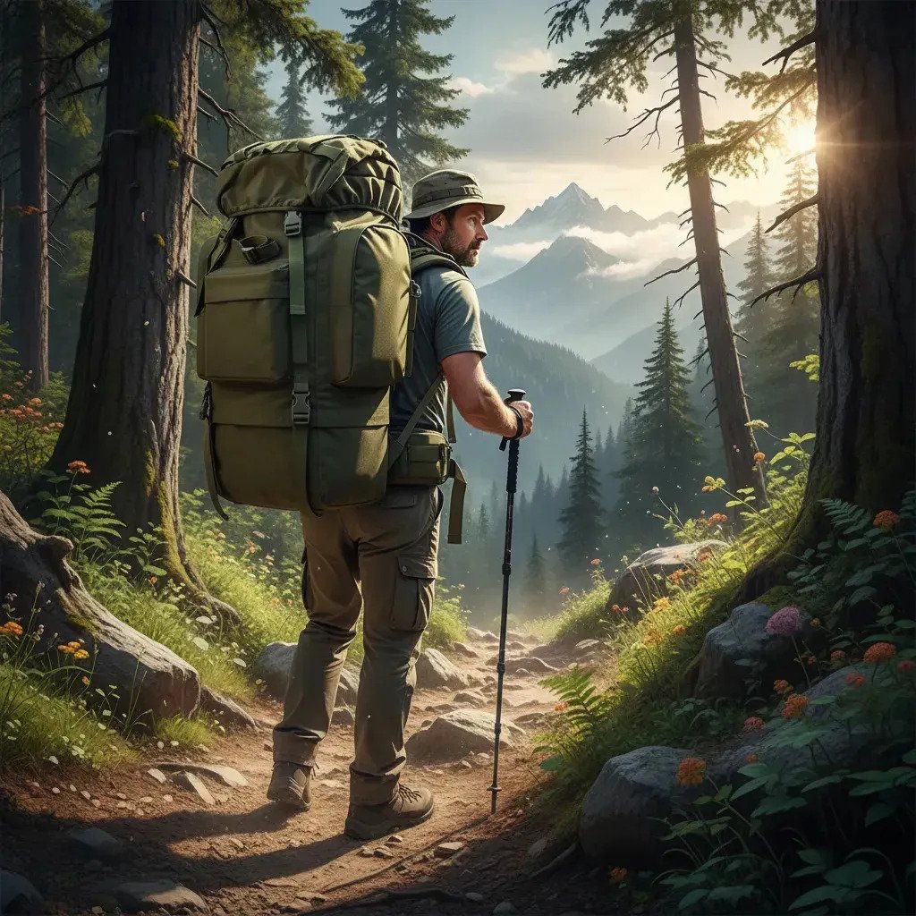 Mochila Táctica Militar Grande 75l 900d Impermeable Camping - Imagen 4