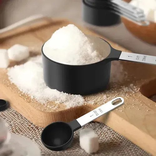 Set De 10 Piezas De Cucharas Y Tazas Medidoras Dosificadoras - Imagen 7